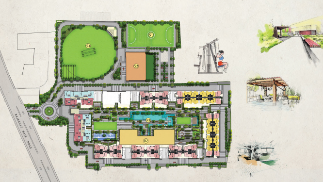 Bhartiya City Bellahalli Master Plan